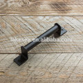 Black steel barn wood door handle